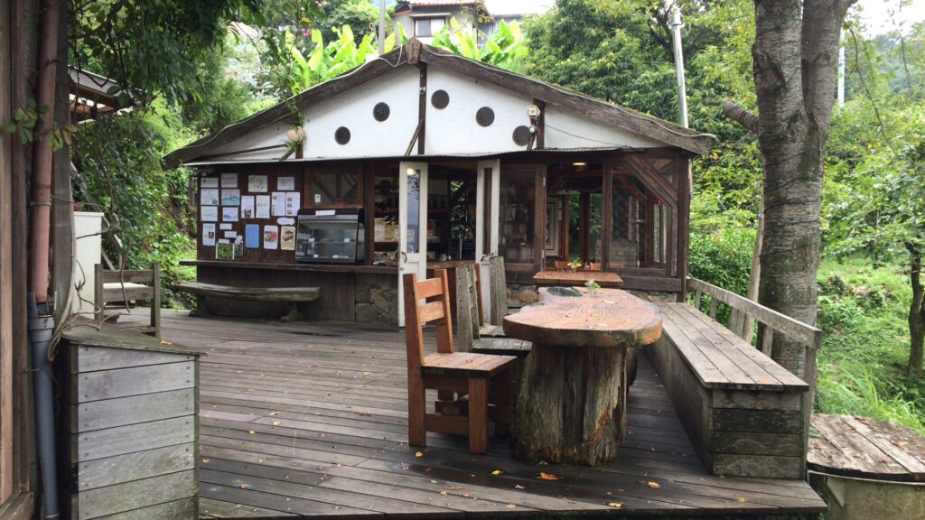 奈良県のラッキーガーデンというカフェの写真